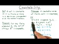 Countability 2 - Georgia Tech - Computability, Complexity, Theory: Computability