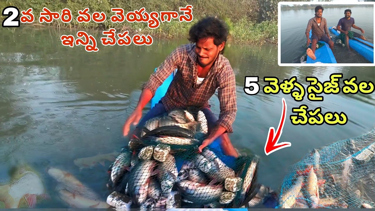 part 1 , రెండవ సారి బామ్మర్ది తో చేపల వేట ఇన్నిగానం చేపలుపడతాయి అనుకోలేదు 😱😱😱