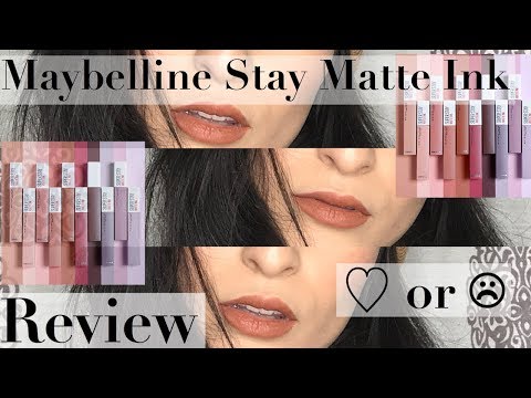 Maybellinelipstik #Maybelline SuperStaymatteink assalamualaikum semuanya. divideo ini aku mereview l. 