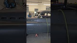 4 days later... '50 Buick Sedanette chop Chop Class with Joel Davis #custom #choppedtop