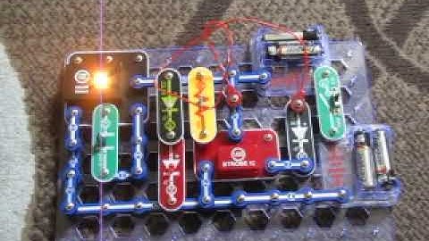 Snap Circuits Light | Project 4: Light Show (SEIZURE WARNING)