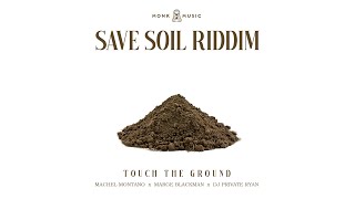 Machel Montano x Marge Blackman x DJ Private Ryan - Touch The Ground (Lyric Video) | Soca 2022