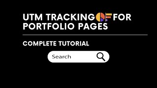 Tutorial: UTM Tracking for Portfolio & Landing Pages (Linktree, Wix, Notion, etc.)