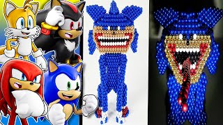 The Most SATISFYING Shin Sonic Magnet Art!