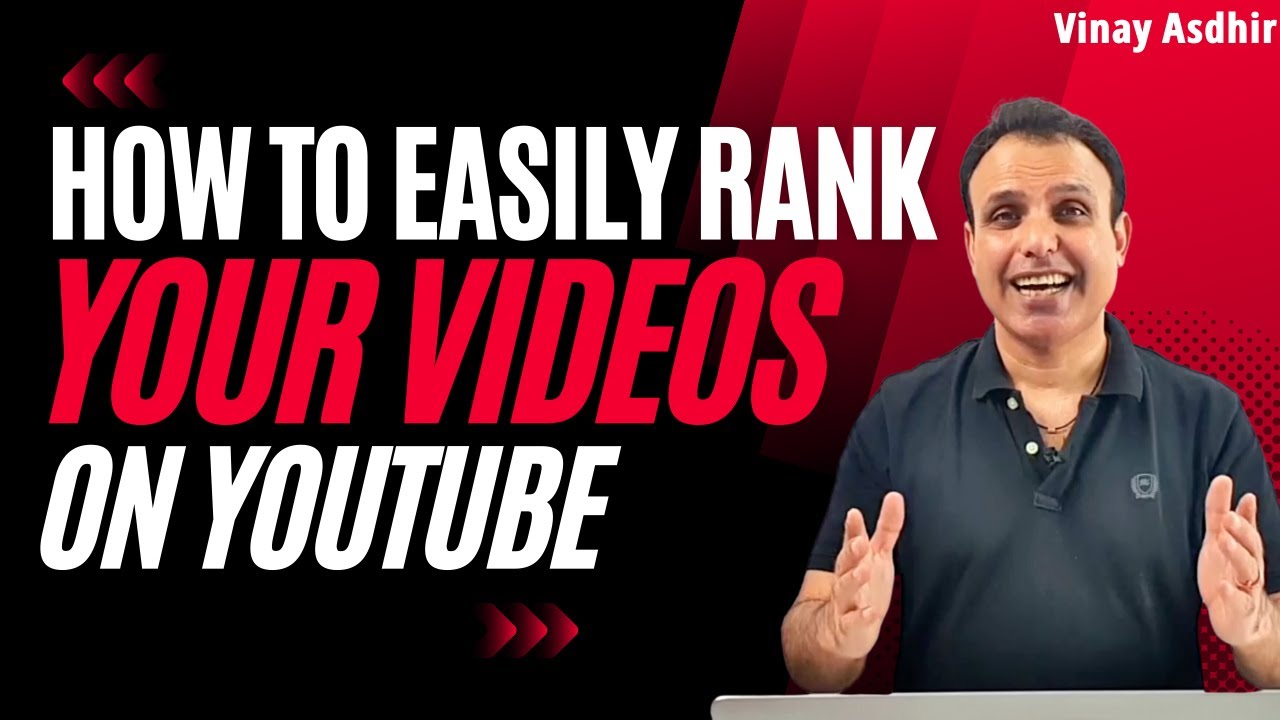 Follow These Easy Steps To Rank Youtube Videos - YouTube