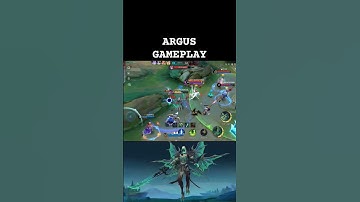 Argus gameplay #mobilelegends #mlbb #tutorial #mlbbhighlights #gameplay #moba #argus #kingsdevil
