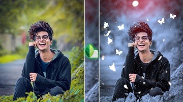 Snapseed Black and Blue Photo Editing l Snapseed Background Colour Change Photo Editing  Mayank Tips