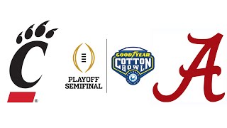 2021 Cotton Bowl, #4 Cincinnati vs #1 Alabama (Highlights)