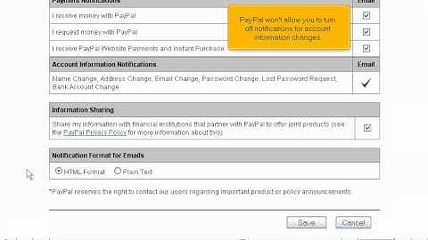 How to change your PayPal notification preferences - PayPal tutorial