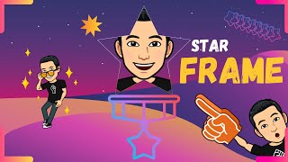 quick tutorial using star frame effect Canva screenshot 4