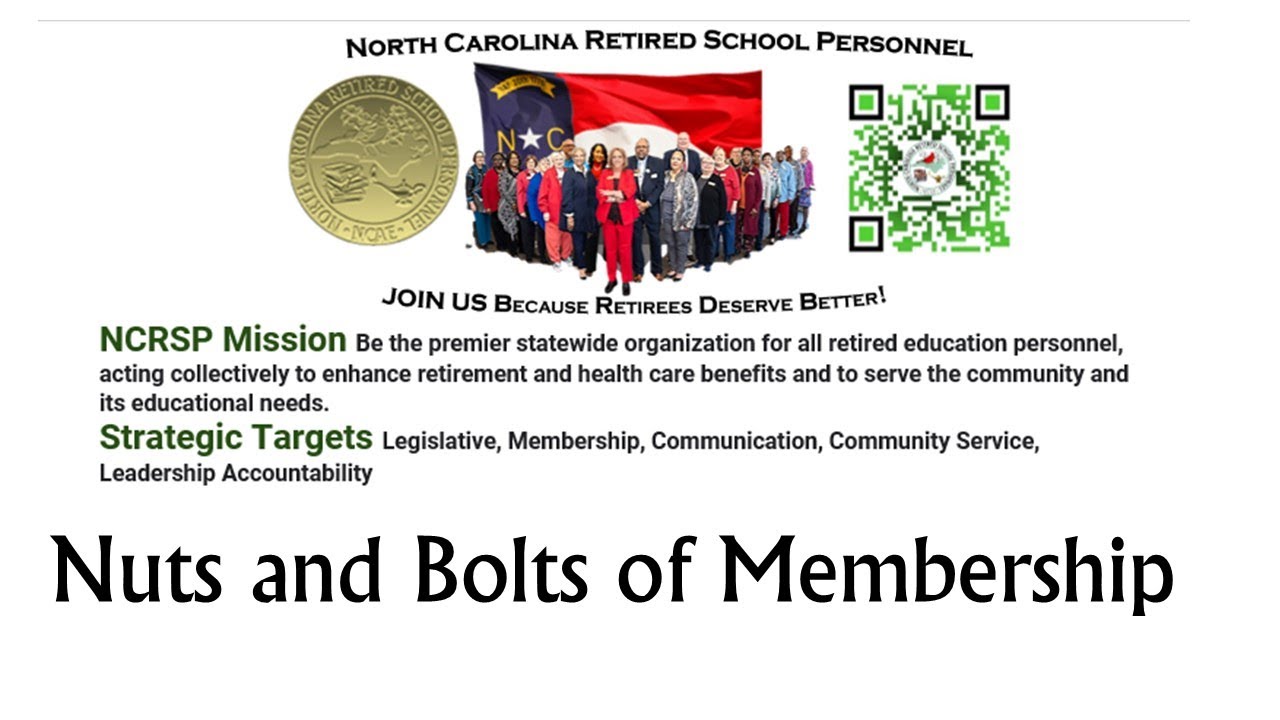 Leadership Series Nuts and Bolts of Membership May 2024 YouTube
