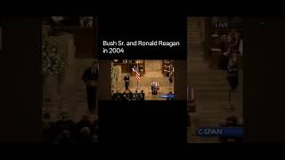 Full Bush Sr. and Ronald Reagan in 1989 and Ronald Reagan death in 2004 🥀 #georgehwbush #ronaldregan Guide