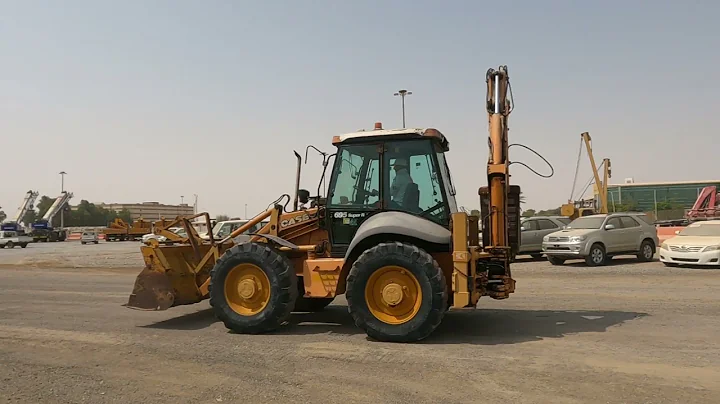 2006 Case 695SR-4PS 4x4x4 Loader Backhoe - Dubai, UAE Auction | 28 & 29 September