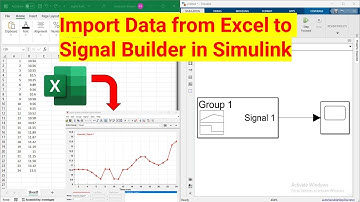 Import Excel dataset to Signal Builder in Simulink
