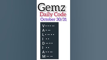 Gemz daily code November 2||Gemz daily code today ||#code #gemz #dailycode