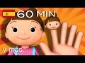 La familia dedo | Y muchas más canciones infantiles | ¡60 min de LittleBabyBum! HD