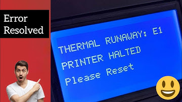 Thermal Runaway Fixed in 02 Minutes | E1 Error Ender 3 |Easy Fix| Error Solved 100% #ender3pro#error