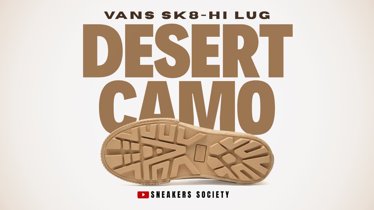 DESERT CAMO 2025 OAMC x WTAPS Vans Sk8 Hi Lug | DETAILED LOOK + PRICE