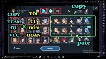 SoulLand Divine Miracle (Global) HƯỚNG DẪN SAO CHÉP ĐỘI HÌNH DỊ VỰC & TỐI ƯU ĐEO HỒN HOÀN -KO CẦN LV