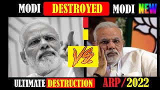 Modi Destroyed Modi on aap ki adalat 2022 || modi on petrol funny video #GodiMedia #Rajat Sharma