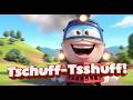 Der lachende Zug sagt „Tuff Tuff“ 🚂😂 | Lustiges Kinderlied &amp; Cartoon Animation | Kids Songs