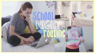 School Night Routine! 2015 | Reese Regan