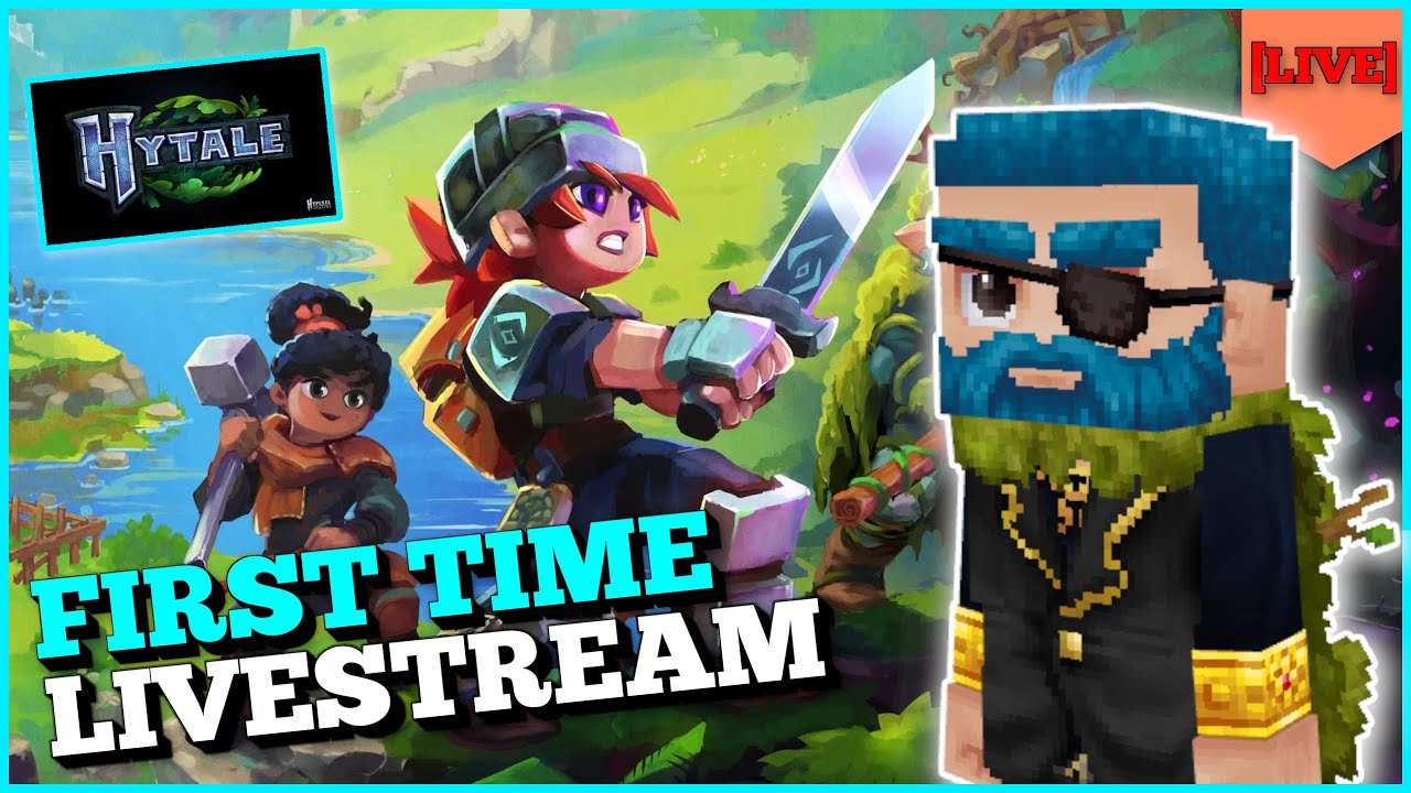 Daz Man Plays Hytale - First Time Ever! ¦ Hytale Livestream ¦ Daz Man