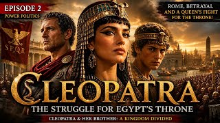 Cleopatra vs Her Brother – The Bloody War for Egypt’s Throne | Power Politics Explained