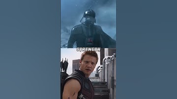Vader vs Avengers pt.1 #vader #marvel #starwars #blackwidow #hawkeye