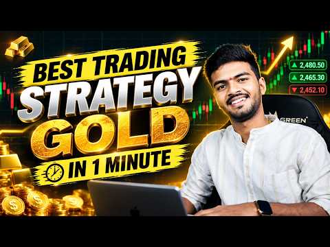 Best Gold Trading Strategy (XAUUSD) | Scalping Trading Strategy For Gold In 1 Minute Timeframe Hindi