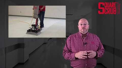 Dry Floor Prep With Square Scrub Pivot