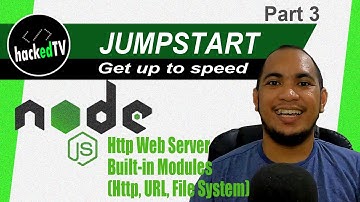 Jumpstart: Node JS - Web Server using Built-in Modules |Part 3|