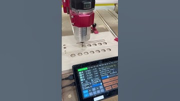 NymoLabs touch screen offline controller controls NBS-6040 for engraving#wood #cnc #woodwork #diy