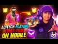 Aditech Playing 1st Time In Mobile 😎🔥 - I'm One Man Army !! - Garena Free Fire