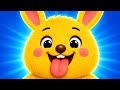 Zunge raus! 👅 | Lustiges Kinderlied zum Mitmachen | Bll Bll die kleine Zunge (kleiner Hase)