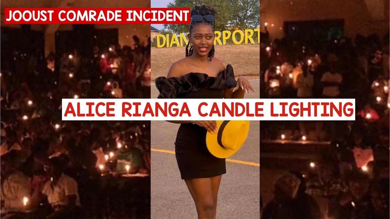 ALICE RIANGA CANDLE LIGHTING 🔥 JARAMOGI OGINGA ODINGA UNIVERSITY ...