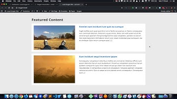 Featured Posts in Oxygen using Custom Fields, Repeater and Conditions