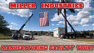 Miller Industries Shop Tour! See How Wrecker Beds Are Made! #towing #towtruck #tow