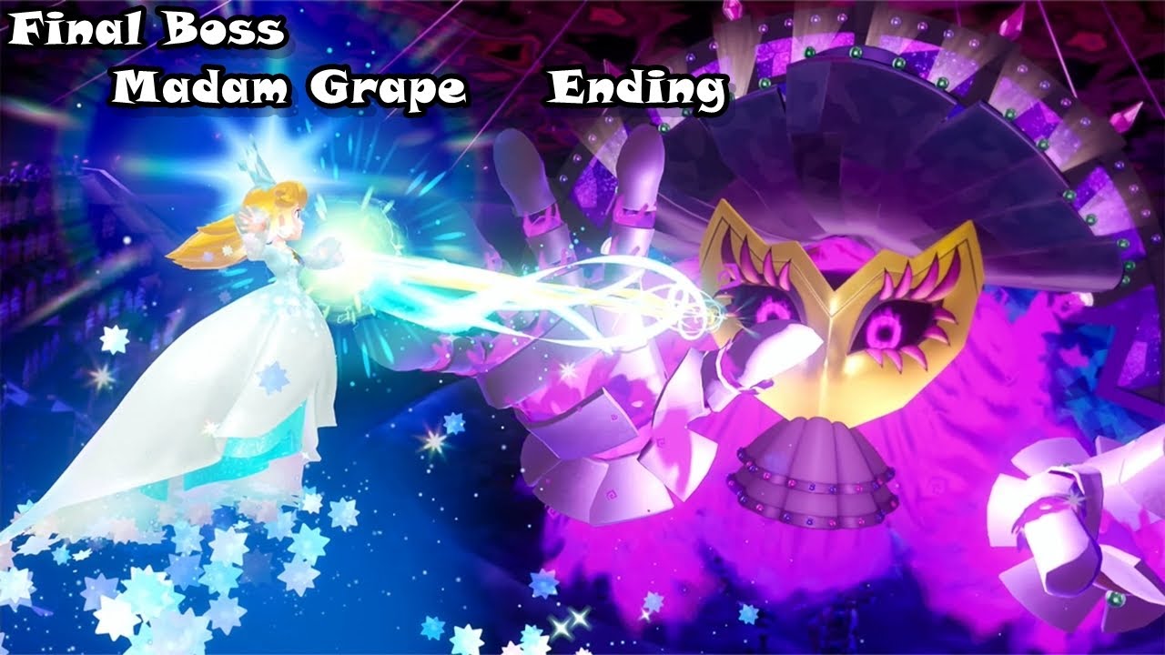 Princess Peach Showtime! Final Boss：Madam Grape VS Super Radiant Peach & Ending | Popular Games |