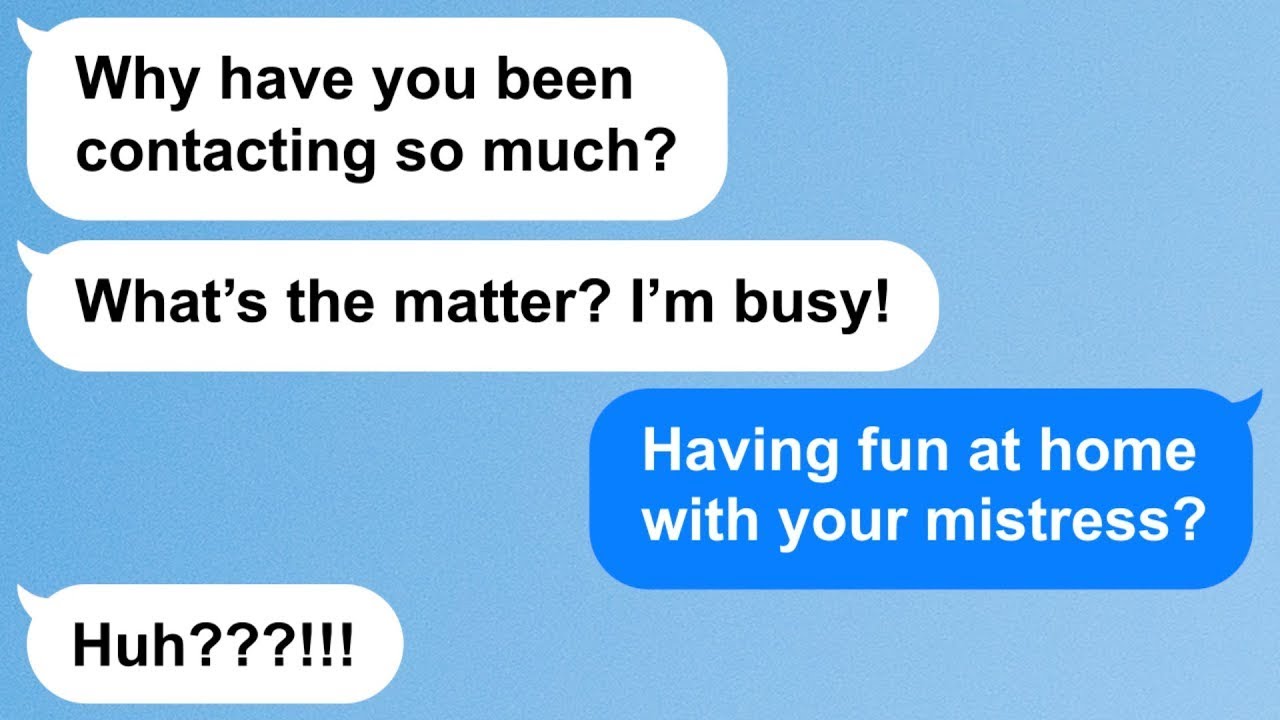 【Apple】Fearless husband invites mistress home, trips on his own schemes. [Jumbo]