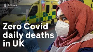 UK records zero Covid daily deaths as scientists warn of third wave