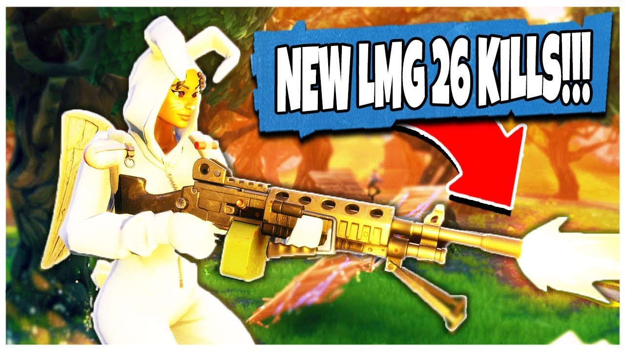 How To Get Lmg Kills Fortnite New Fortnite Lmg 26 Kill Gameplay In Fortnite Battle Royale Tbnrkenworth Youtube