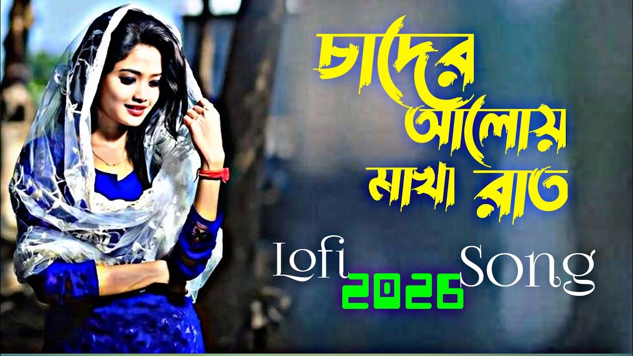 চাঁদের আলোয় মাখা রাত ❤️🌹Chadar alloy makha Raat. Lofi Song 2026
