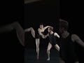 Ballerina&#39;s leg floats over his head 2X and he never even ducks.  Osipova/Watson amaze!