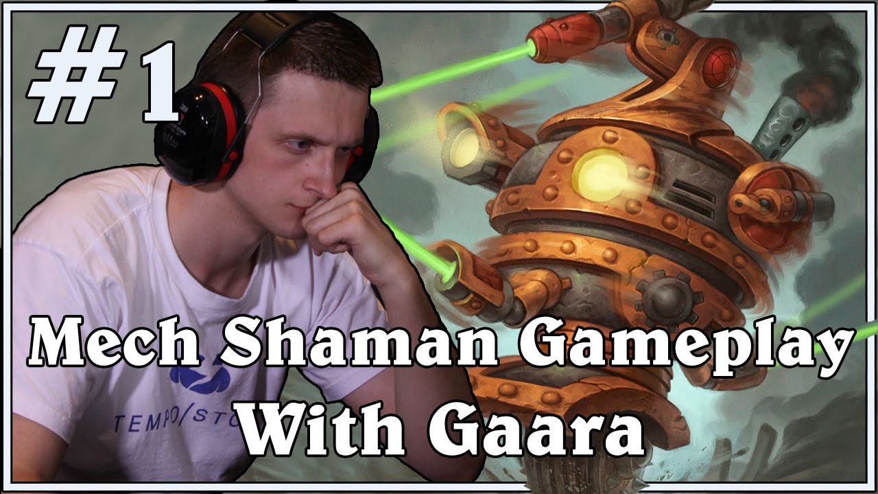 Hearthstone BRM: Mech Shaman With Gaara vs Warrior - Game 1