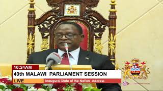 President Lazarus Chakwera Inaugural State of the Nation address, Malawi SONA 4th September 2020 Wealth