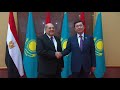 Казахстан и Египет расширяют межпарламентское сотрудничество