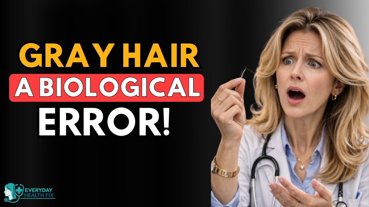 Gray Hair Isn’t Aging — Doctors Call It a Biological Error