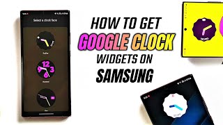 How to get Android 12 Google Clock Widgets on Samsung Phones ? screenshot 5