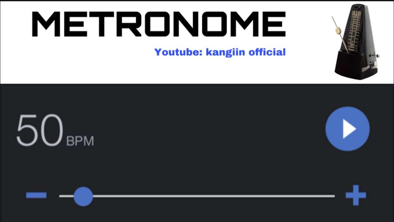 METRONOME50 BPM YouTube